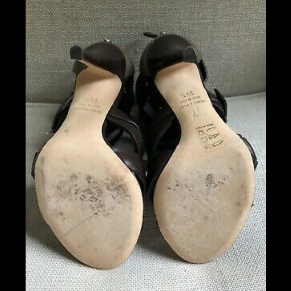 Giuseppe Zanotti Heels Caged Brown Leather Studs - Picture 7 of 7